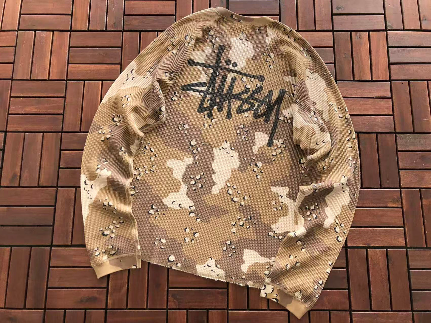STUSSY WAFFLE LONG SLEEVE