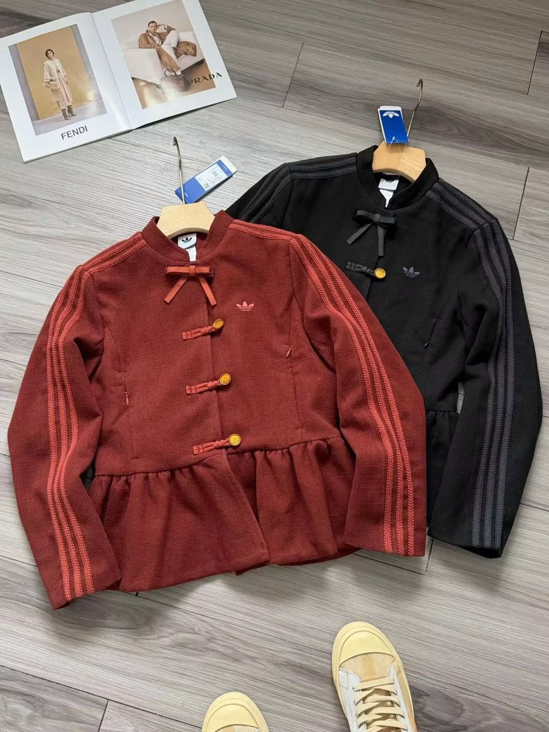ADIDAS PEPLUM JACKET