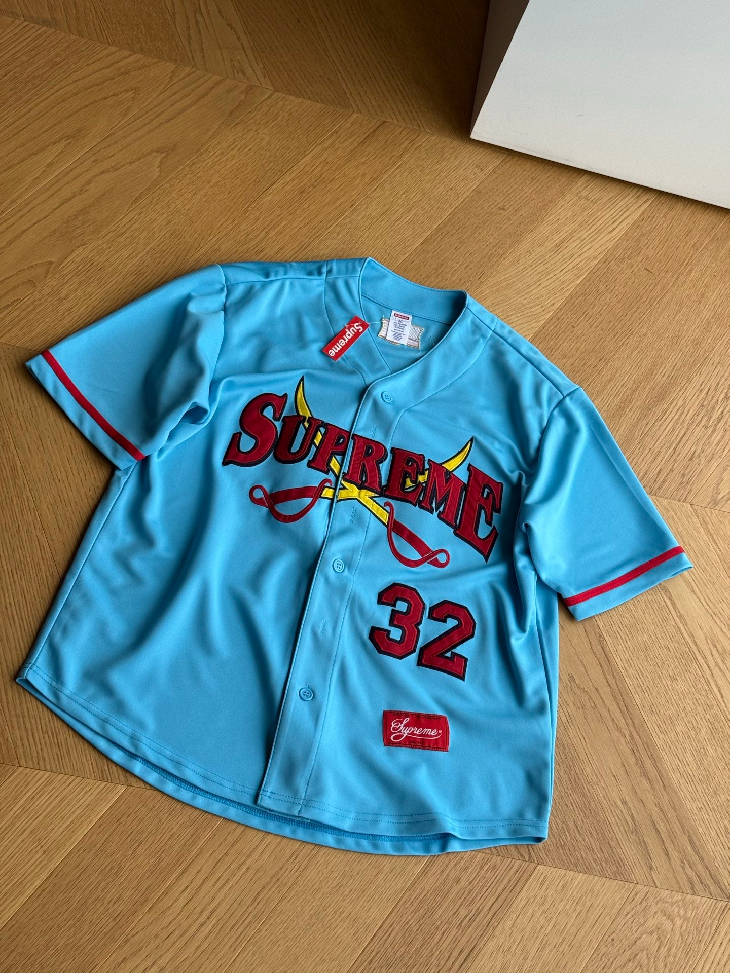SUPREME BASEBALL JERSEY