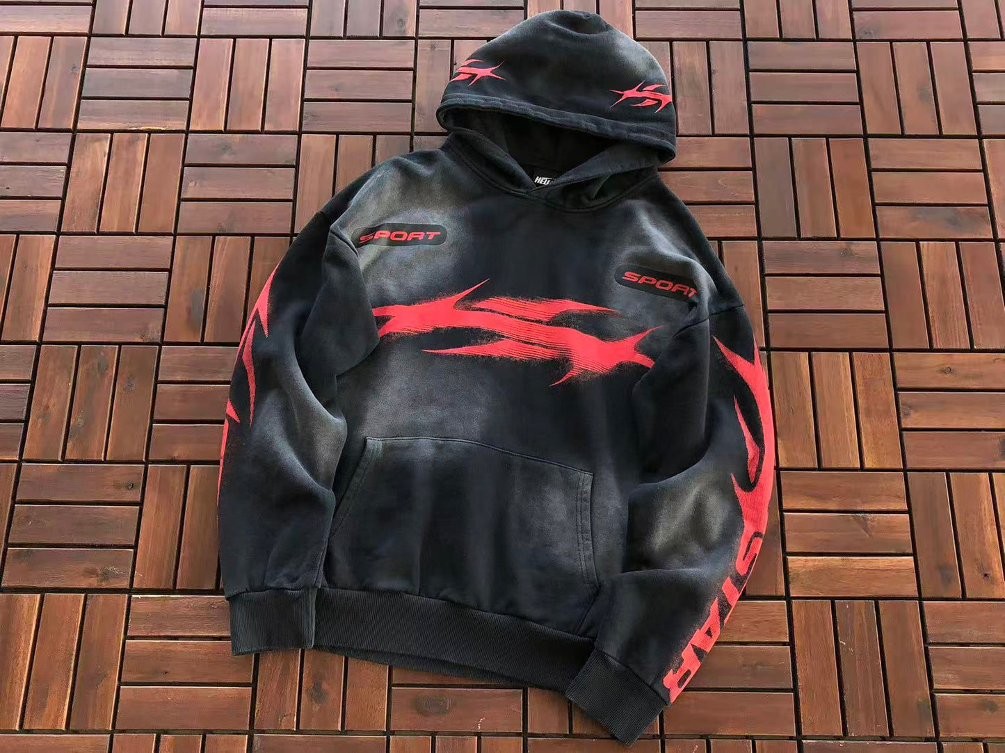 HELLSTAR DYE HOODIE