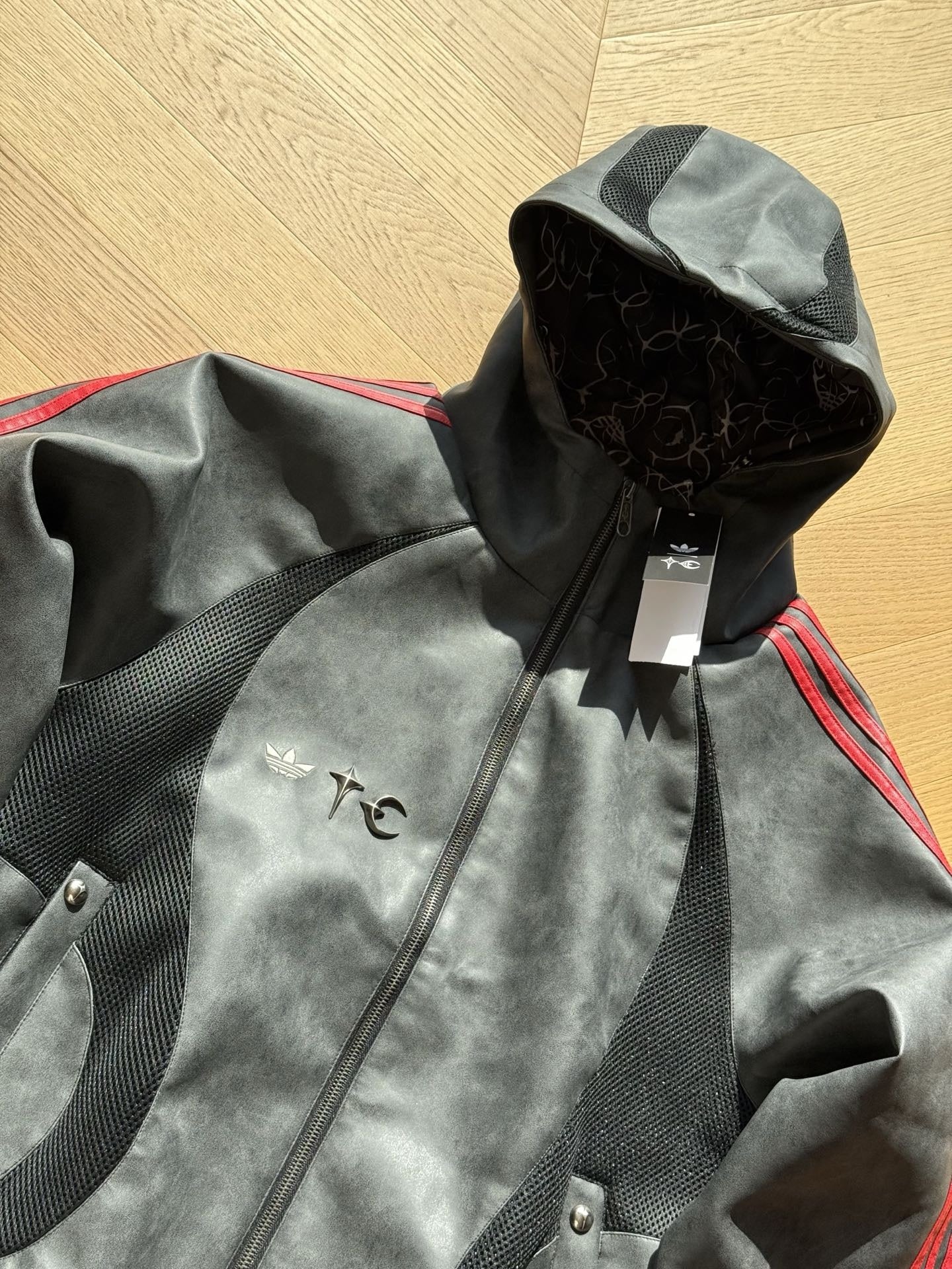 ADIDAS X THUG CLUB LEATHER JACKET