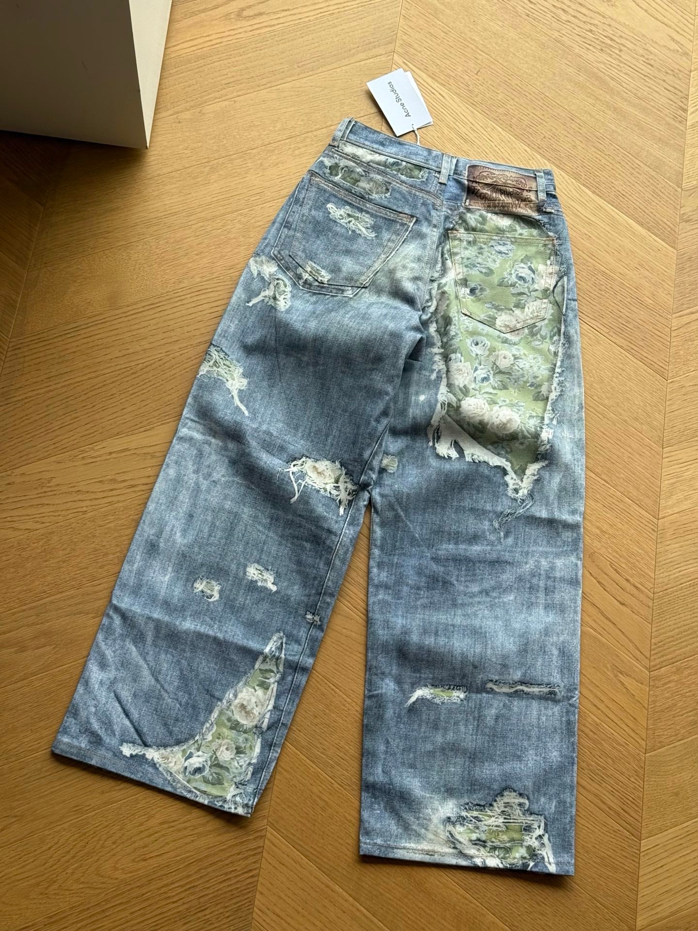 ACNE STUDIOS 1981 TROMPE L’OEIL JEANS