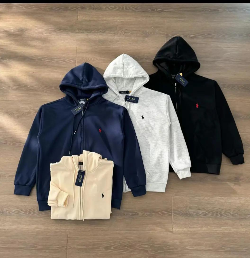 RALPH LAUREN ZIPPED HOODIE