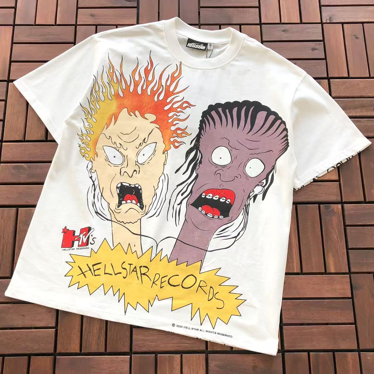 HELLSTAR “BEEVUS AND BUTTHEAD” T-SHIRT