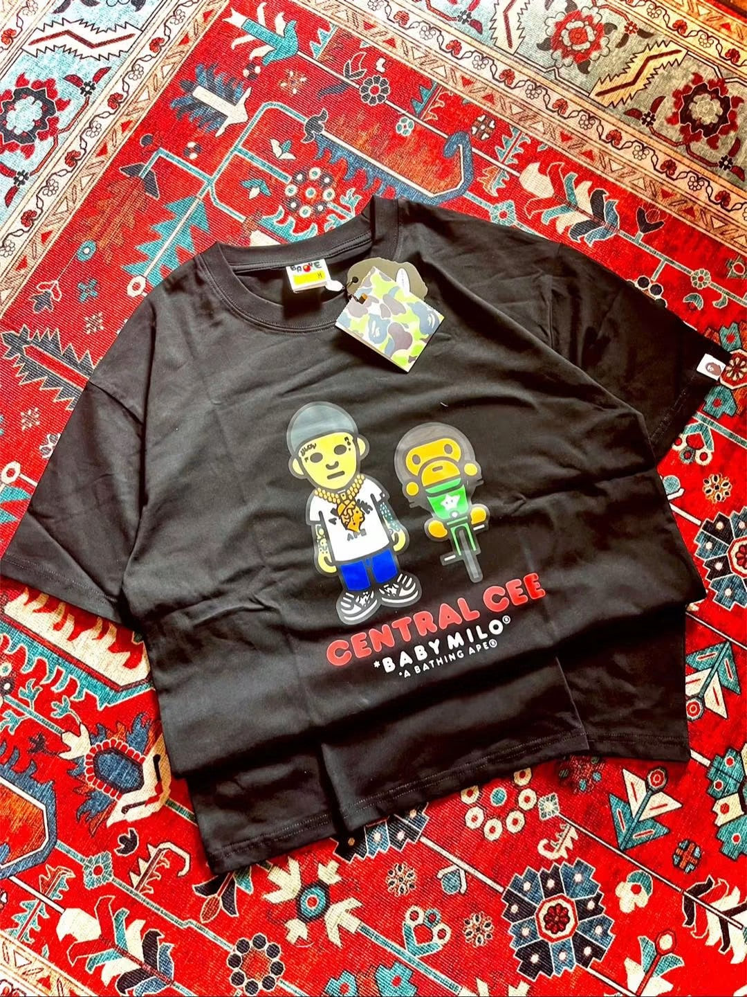 BAPE X SPOTIFY X CENTRAL CEE T-SHIRT