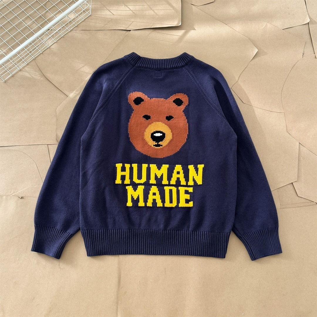 HUMAN MADE RAGLAN KNIT SWEATER