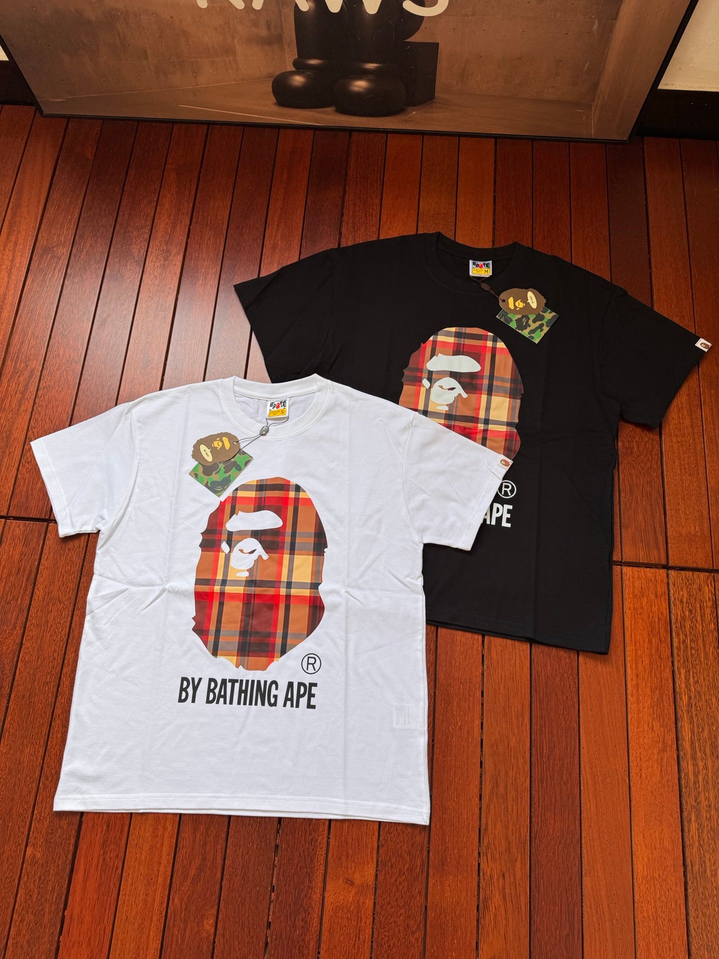 BAPE CHECK BY BATHING APE T-SHIRT