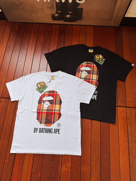 BAPE CHECK BY BATHING APE T-SHIRT
