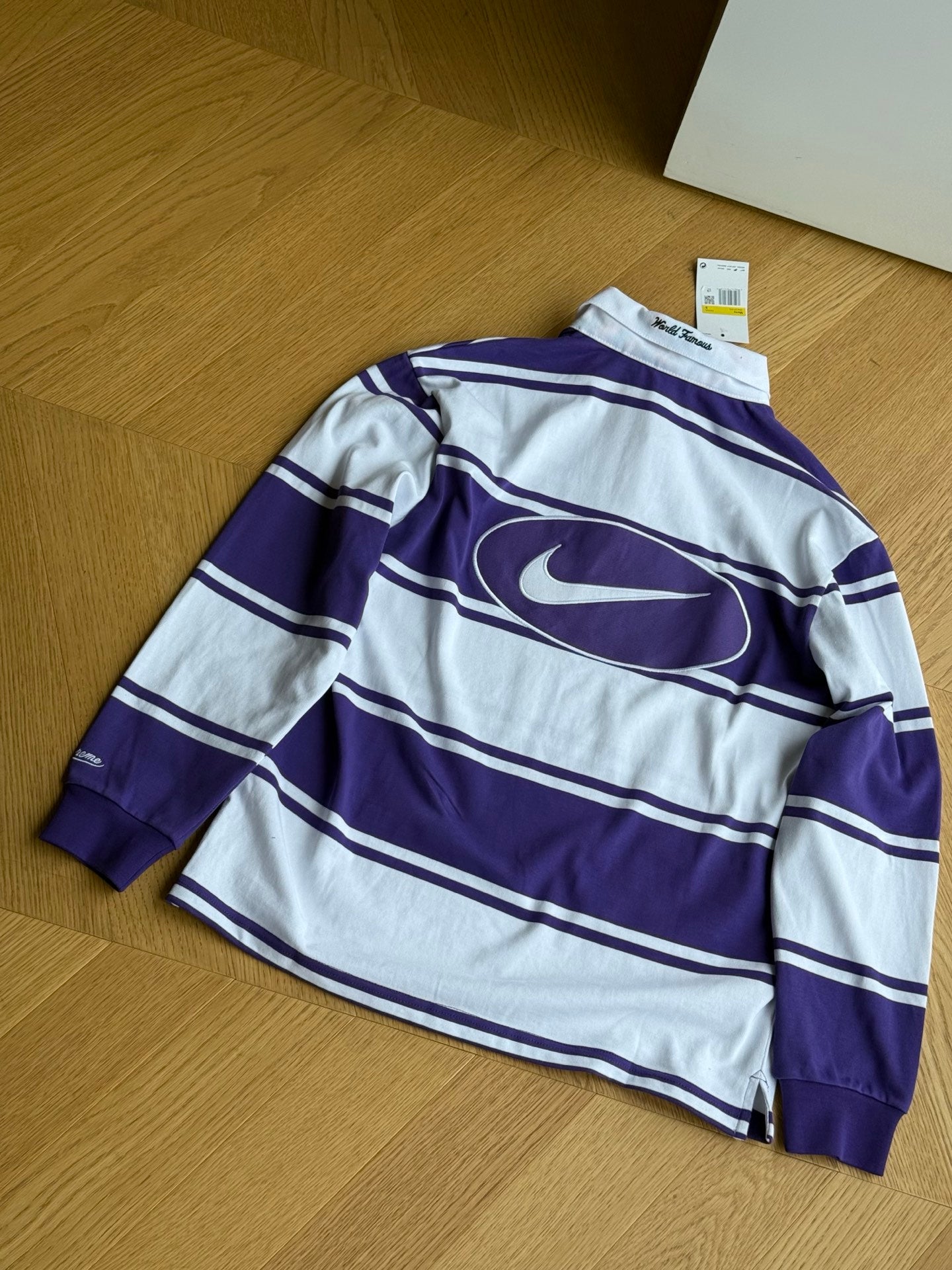 NIKE X SUPREME RUGBY POLO LONGSLEEVE