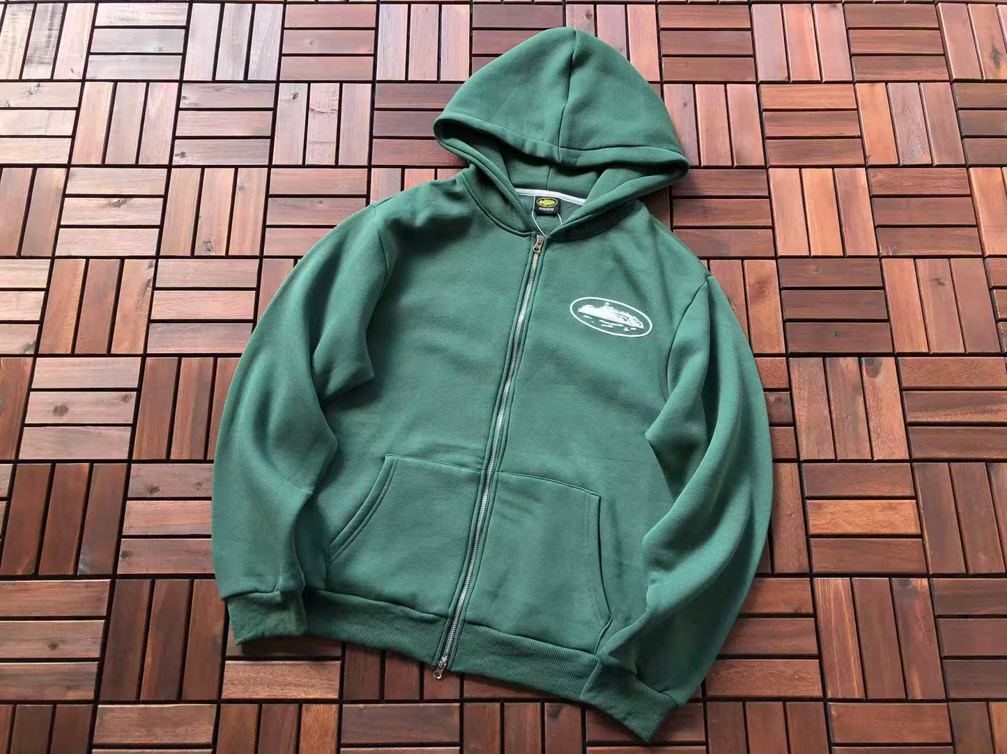 CORTEIZ ALCATRAZ ZIPPED HOODIE