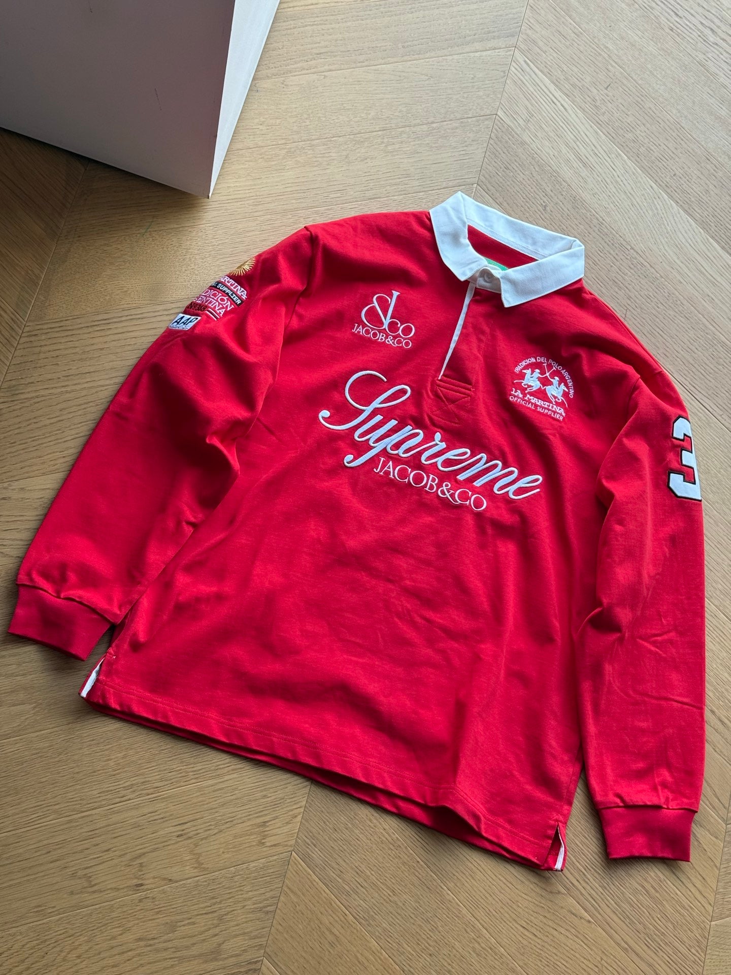 SUPREME X LA MARTINA RUGBY POLO LONGSLEEVE (Copy)