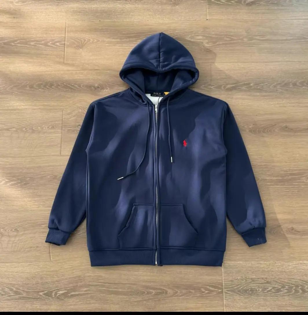RALPH LAUREN ZIPPED HOODIE