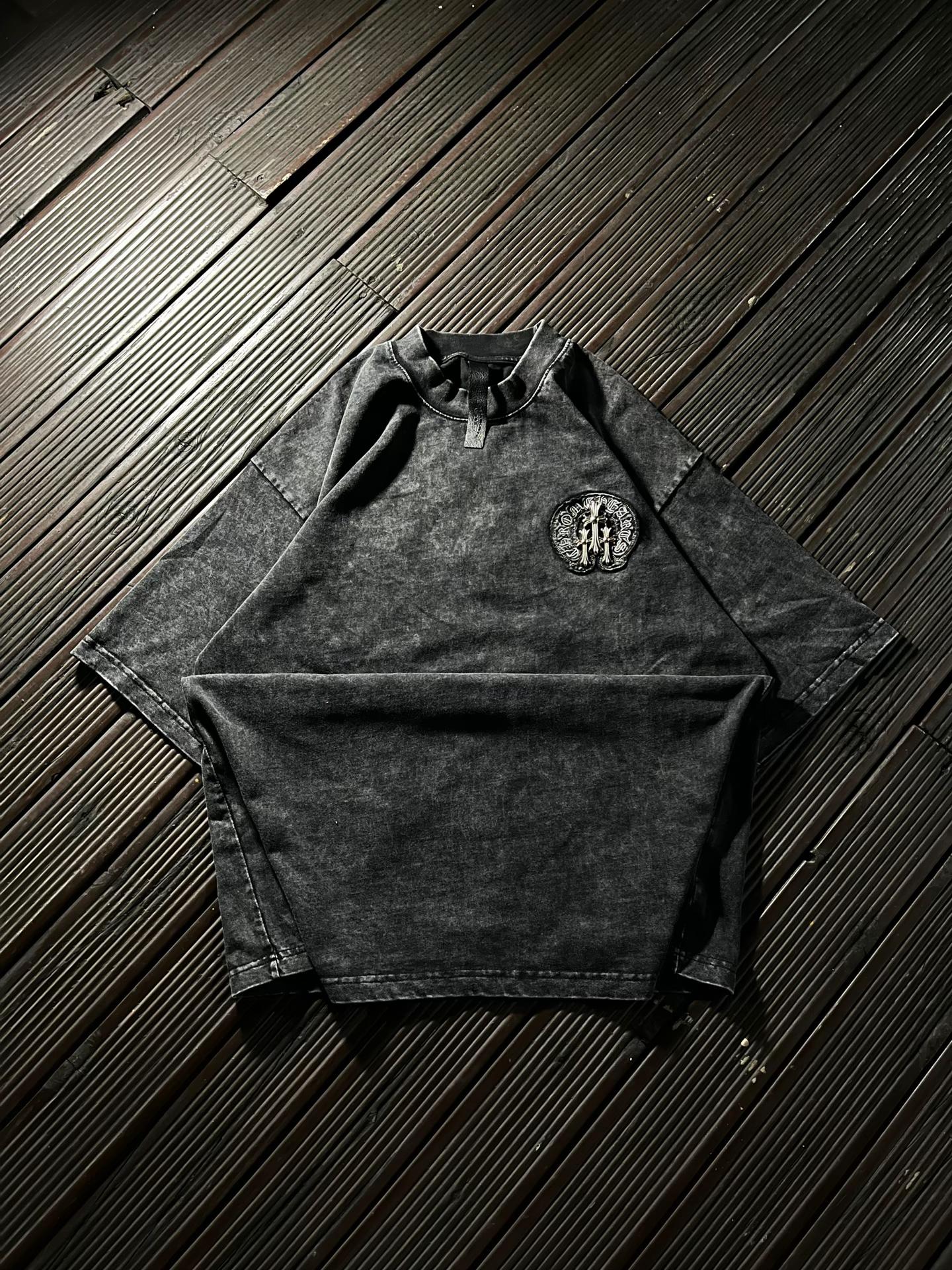 CHROME HEARTS TRIPLE CROSS PATCH T-SHIRT