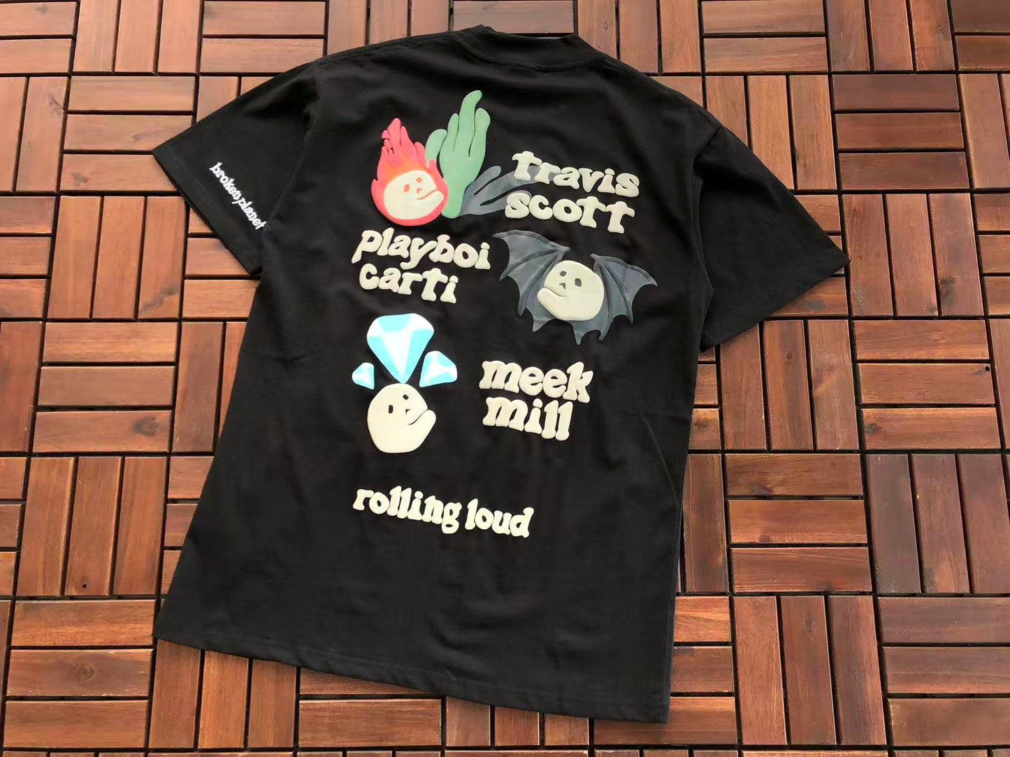BROKEN PLANETS X ROLLING LOUD T-SHIRT