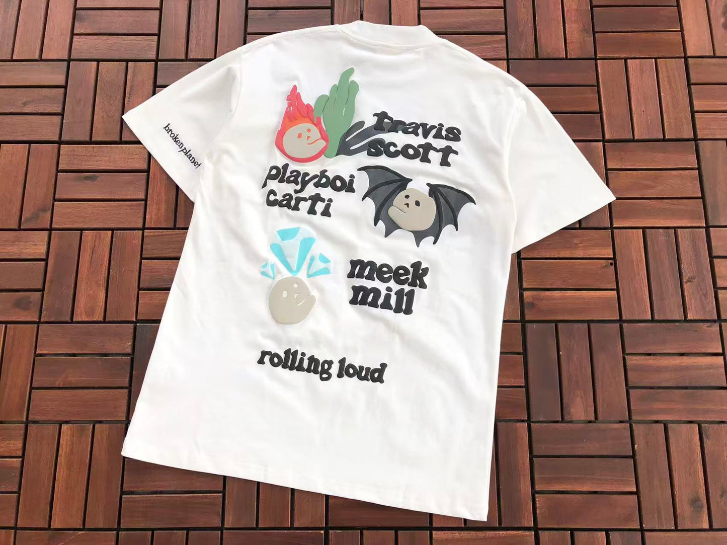 BROKEN PLANETS X ROLLING LOUD T-SHIRT