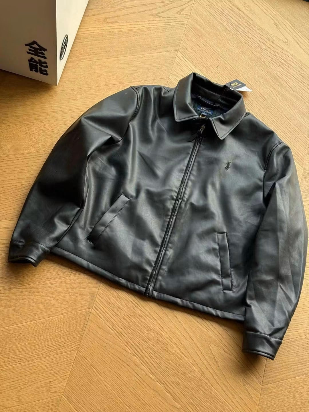 RALPH LAUREN LEATHER JACKET