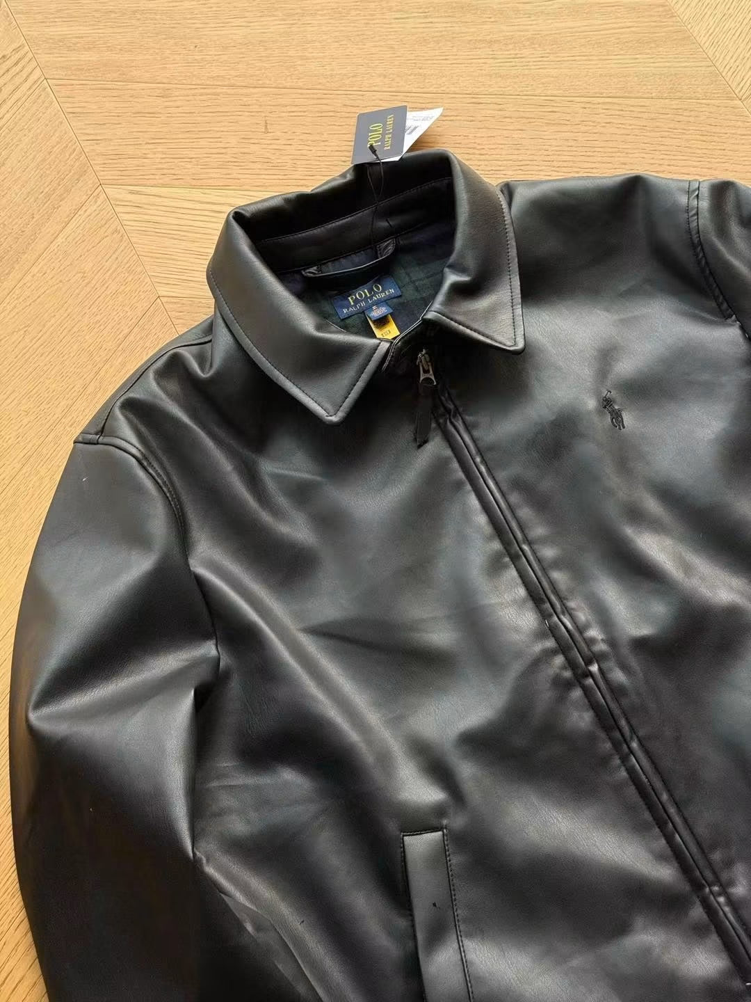 RALPH LAUREN LEATHER JACKET