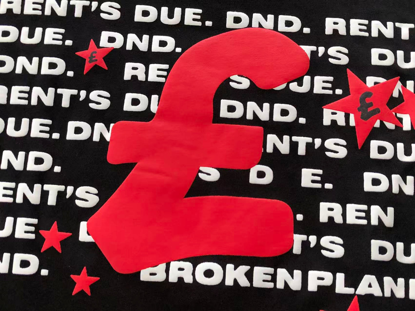 BROKEN PLANETS X NEMZZZ “RENT’S DUE” T-SHIRT