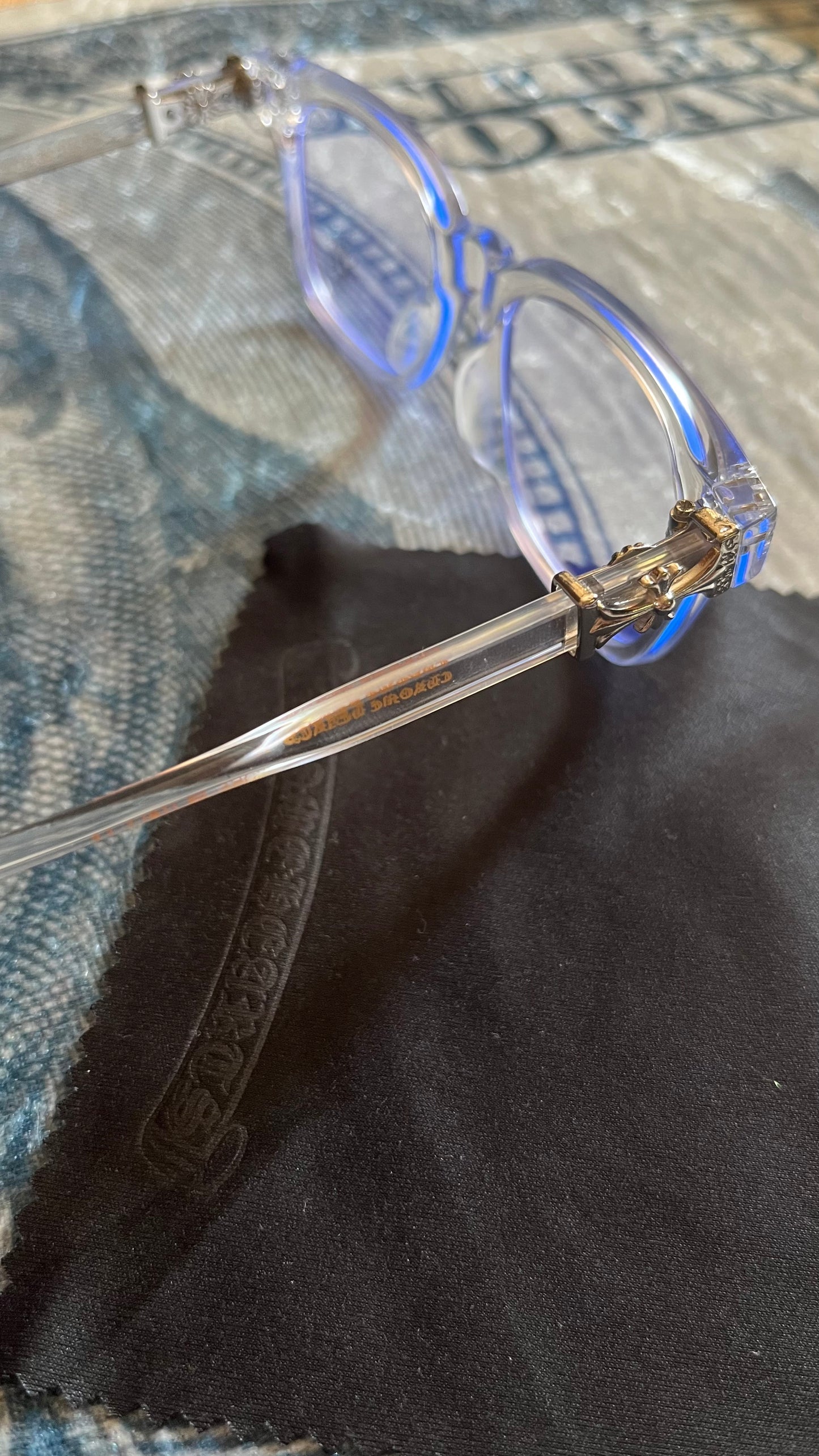 CHROME HEARTS NOIR GLASSES
