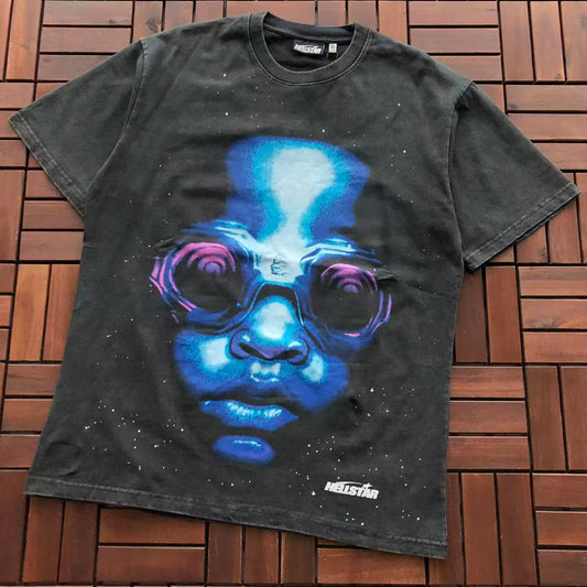 HELLSTAR “GOGGLES PORTRAIT” T-SHIRT