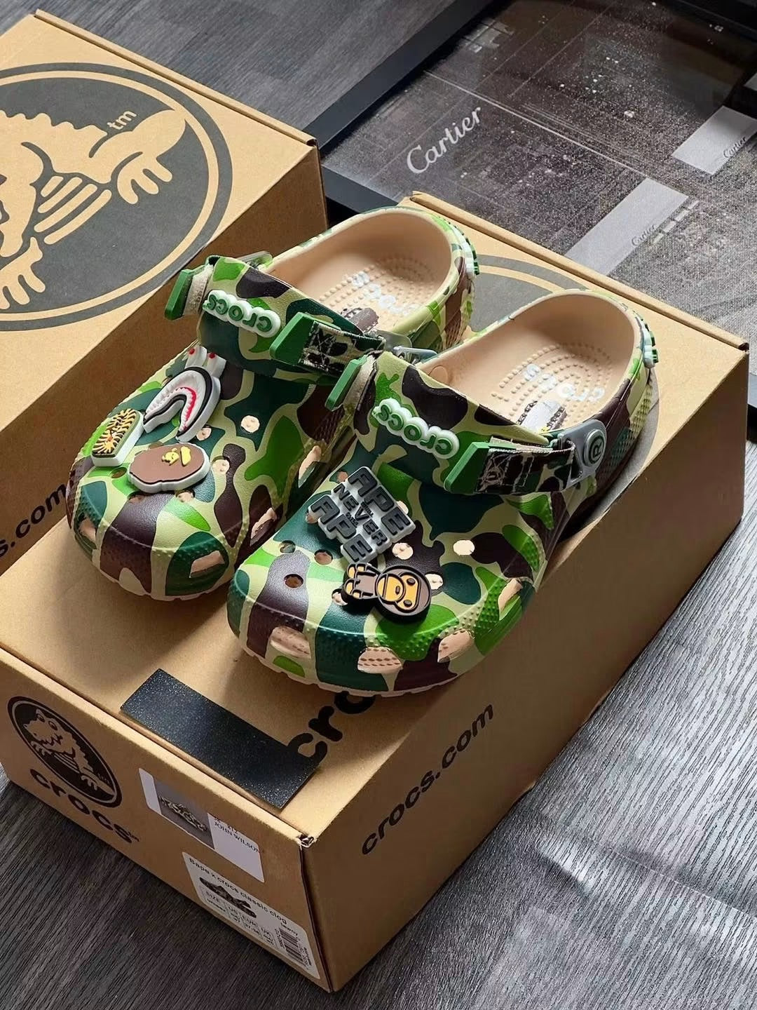 BAPE X CROCS