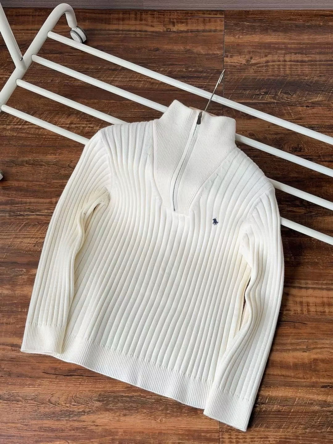 RALPH LAUREN V NECK HALF ZIP