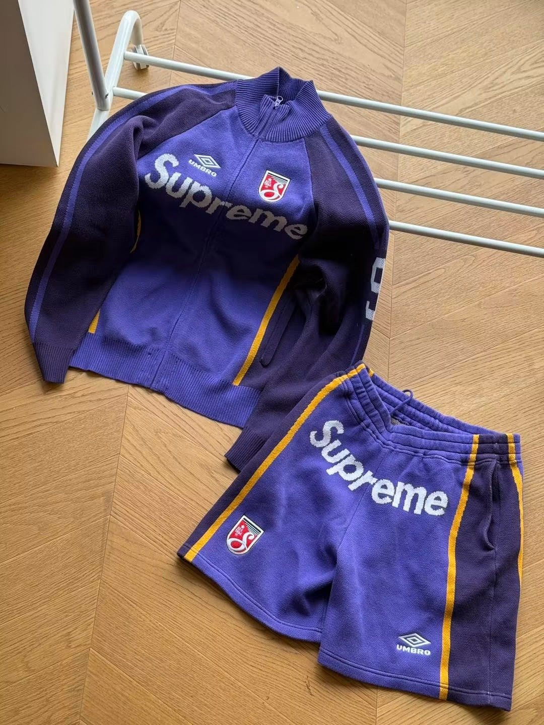 SUPREME X UMBRO ZIPPED JACKET