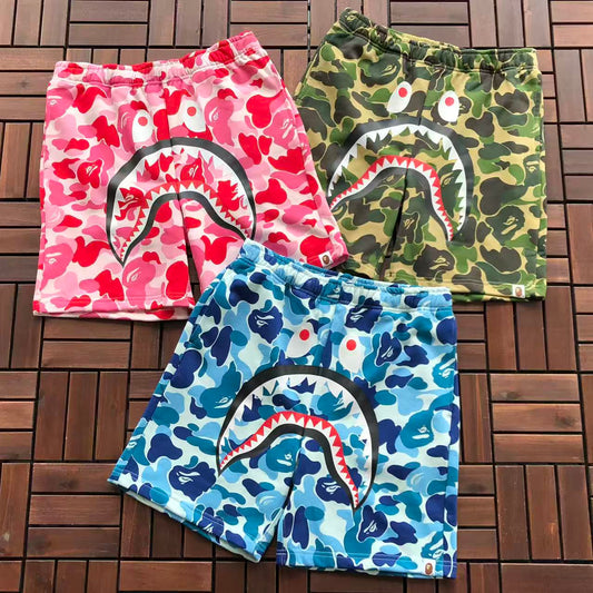 BAPE SHARK CAMOUFLAGE SHORTS