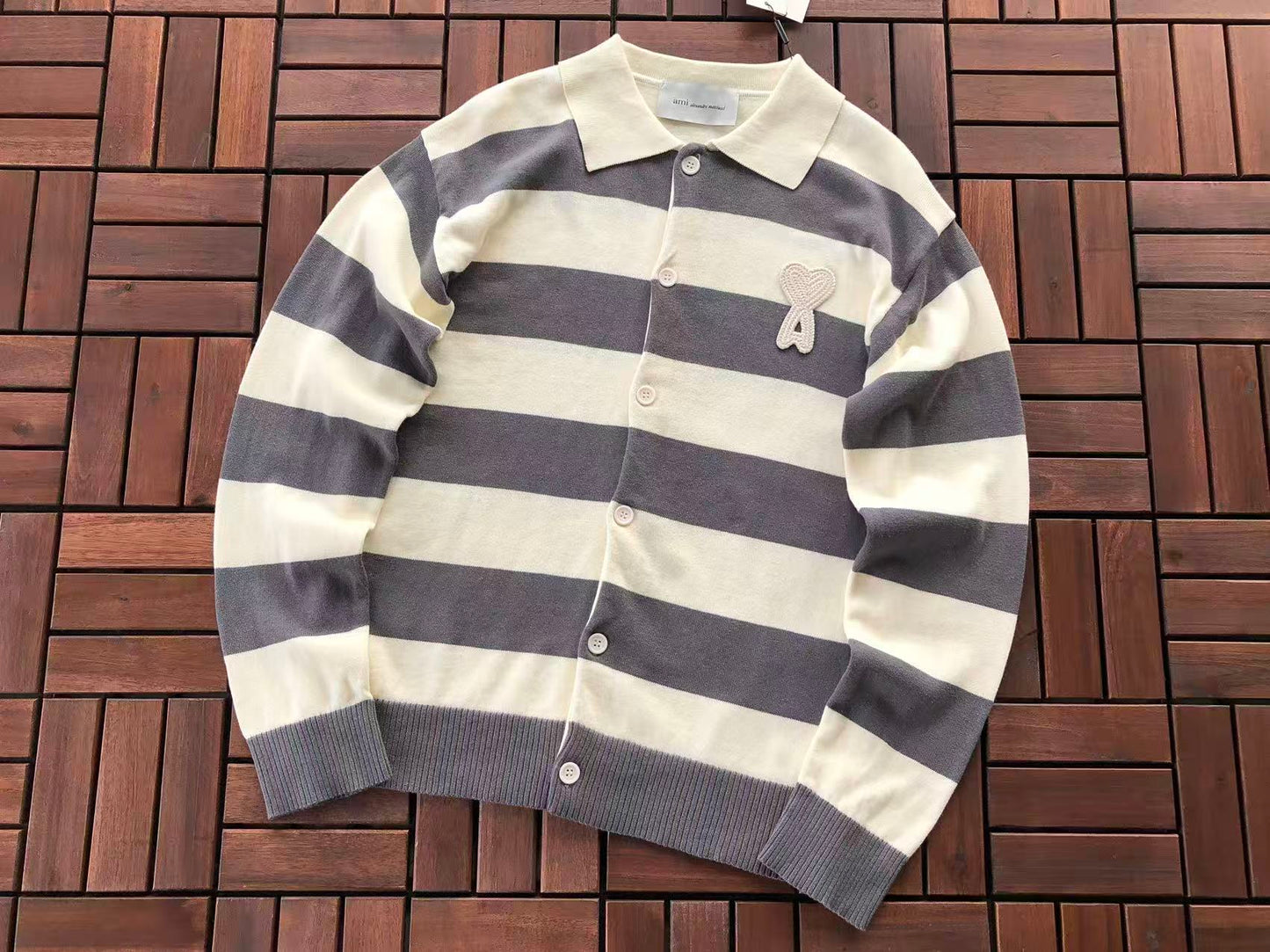 AMI POLO LONGSLEEVE