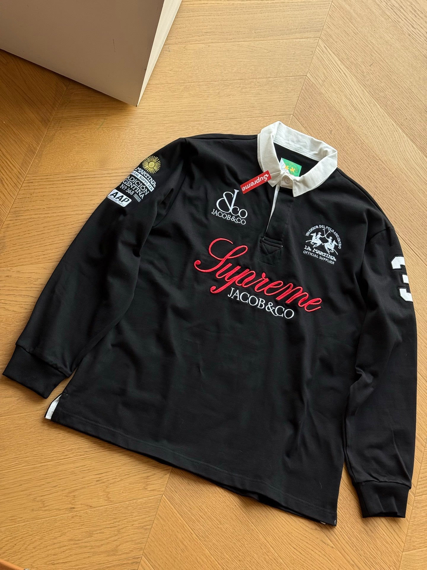 SUPREME X LA MARTINA RUGBY POLO LONGSLEEVE (Copy)