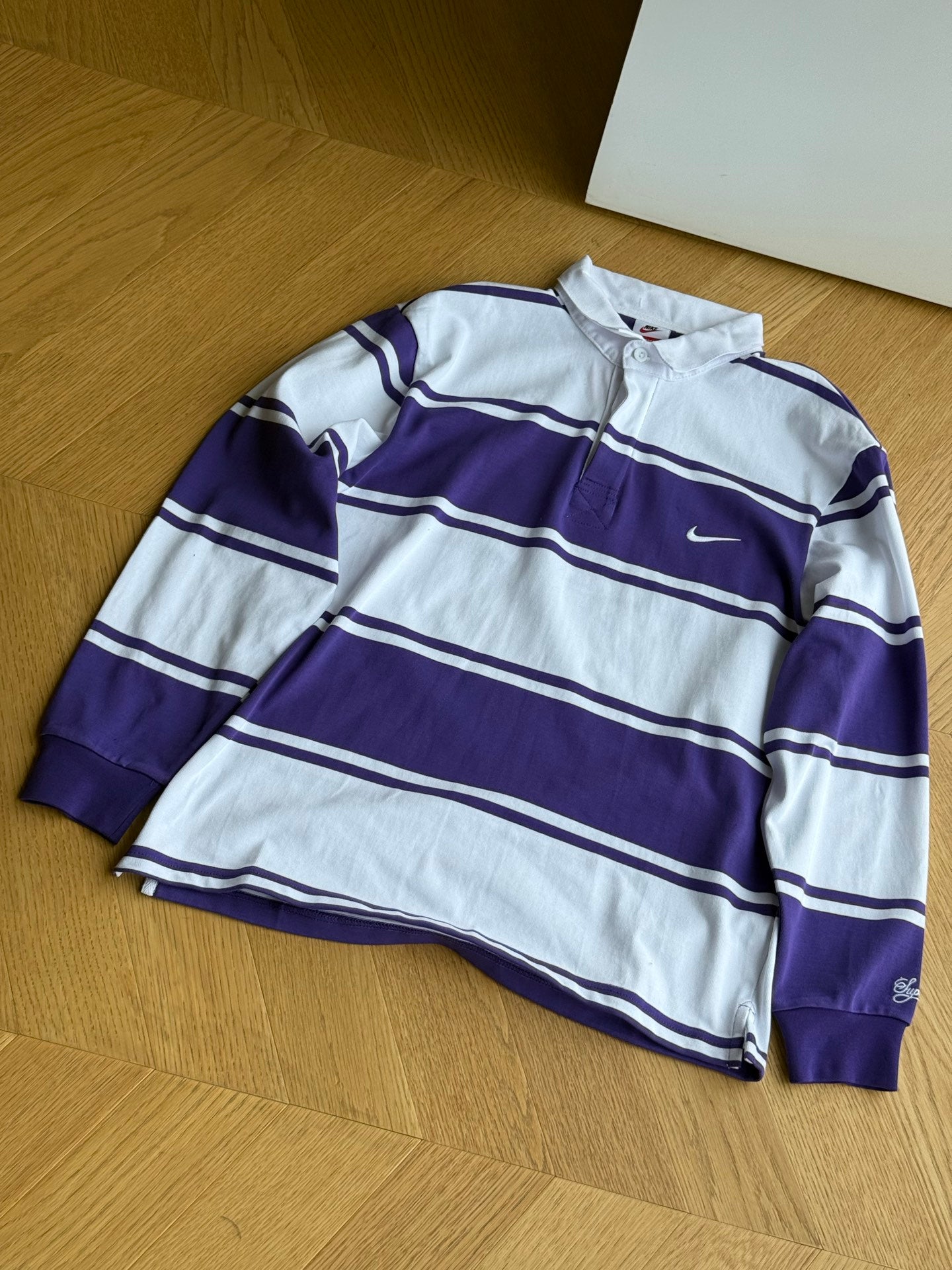 NIKE X SUPREME RUGBY POLO LONGSLEEVE
