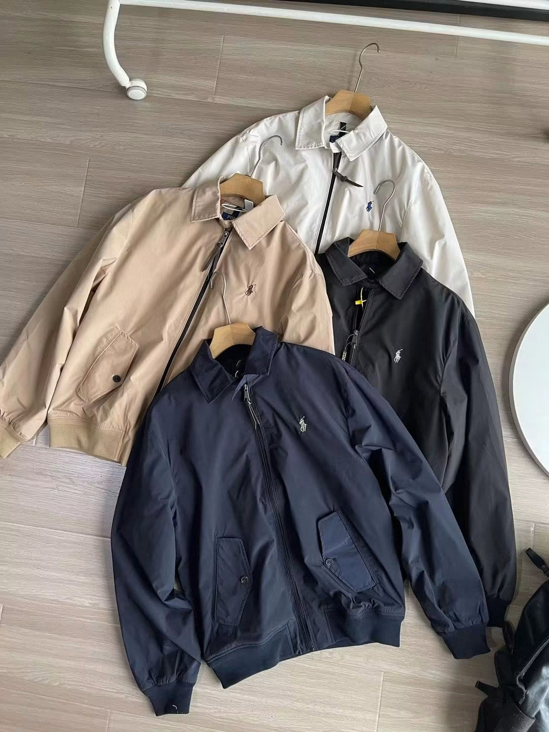 RALPH LAUREN POCKET HARRINGTON JACKET