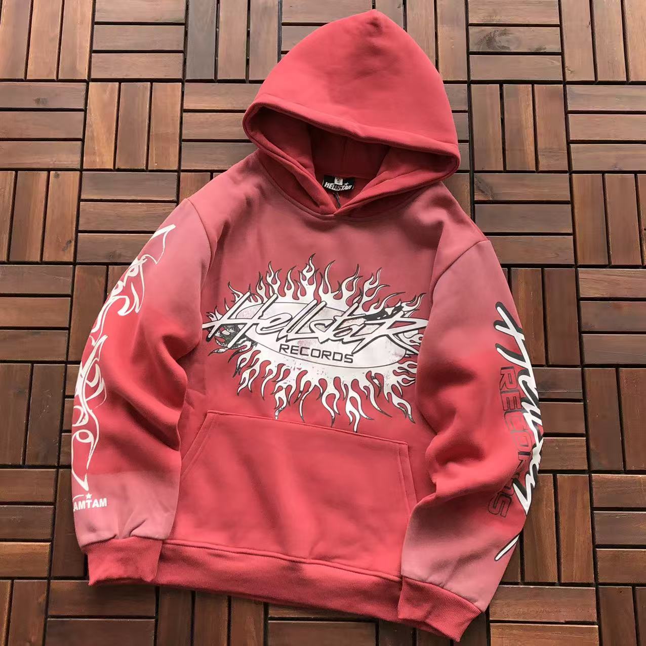 HELLSTAR RECORDS FLAME HOODIE