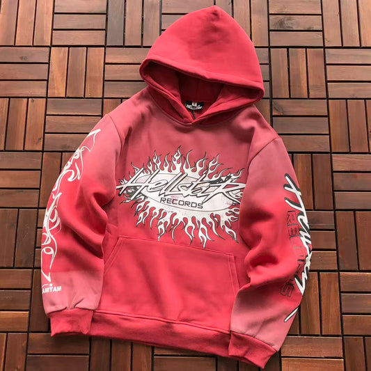 HELLSTAR RECORDS FLAME HOODIE