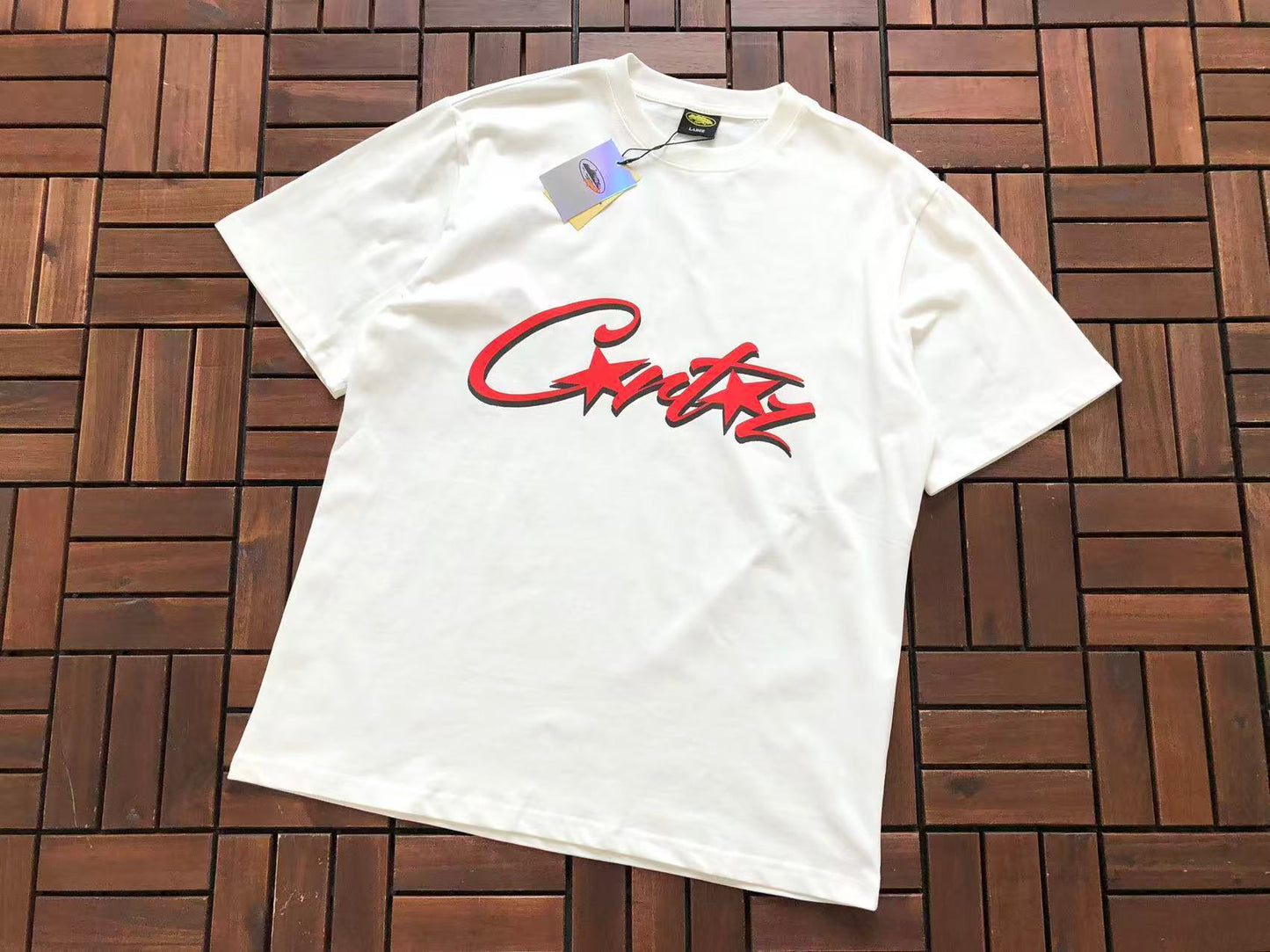 CORTEIZ SIGNATURE SCRIPT LOGO T-SHIRT