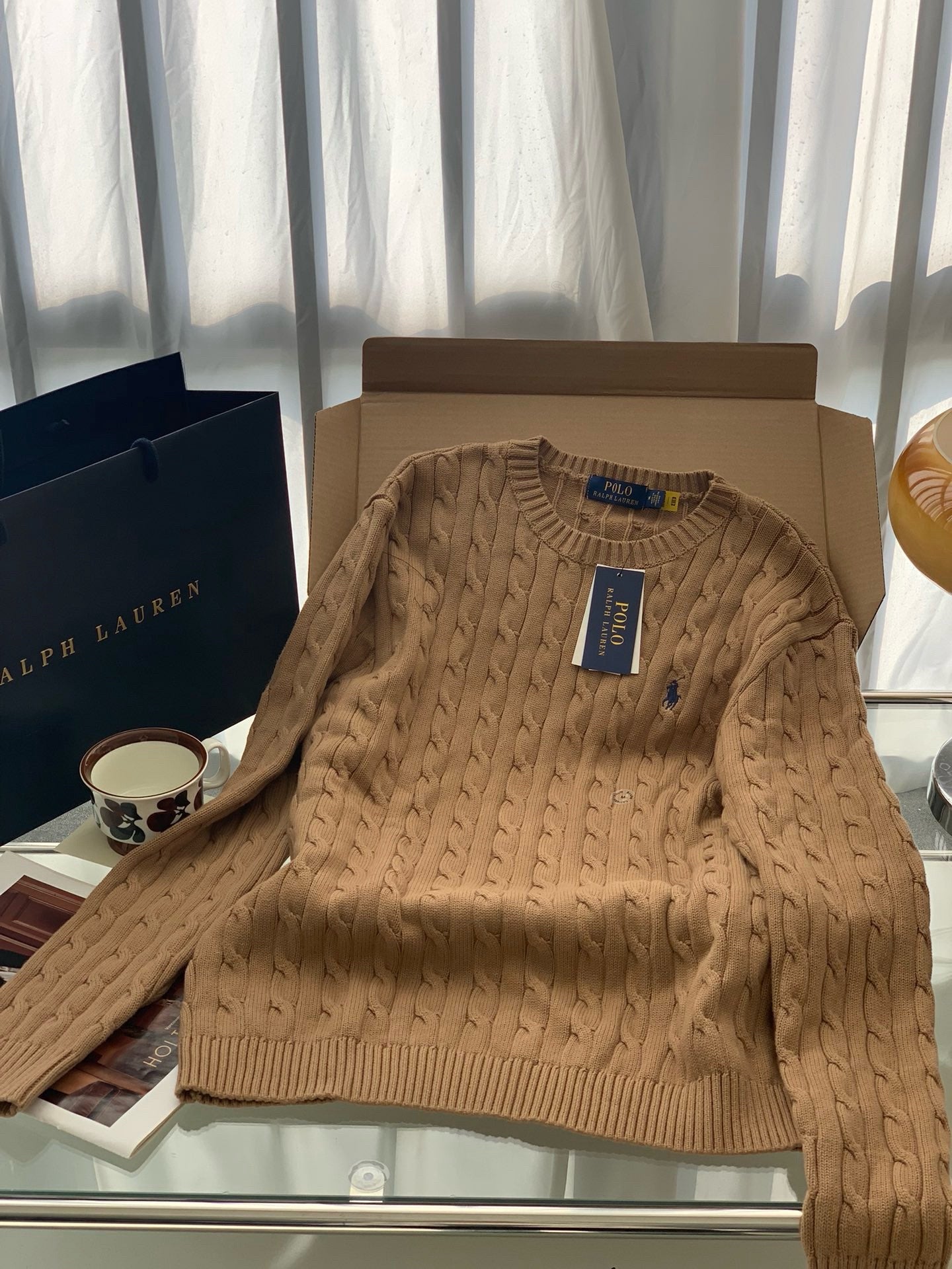 RALPH LAUREN KNITTED SWEATER