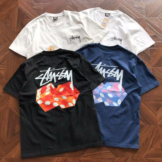 STUSSY FUZZY DICE T-SHIRT