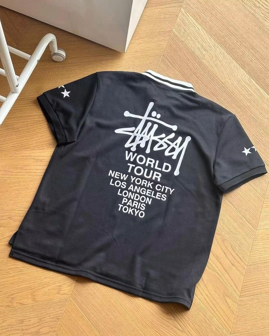 STUSSY WORLD TOUR POLO SHIRT