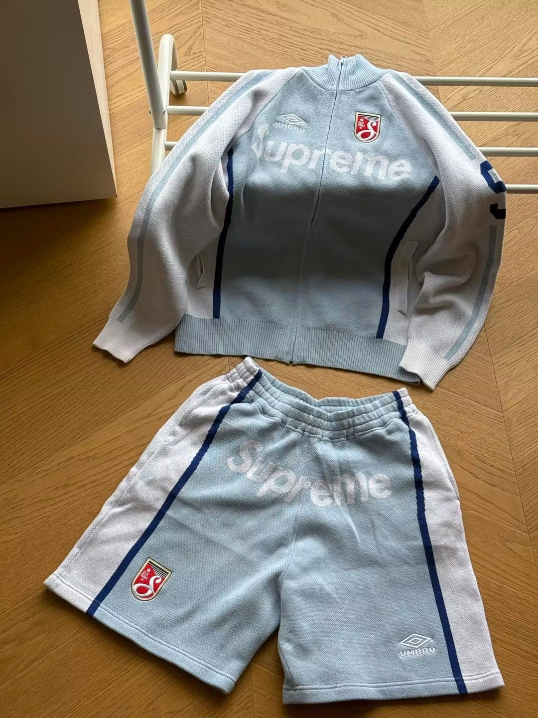 SUPREME X UMBRO ZIPPED JACKET