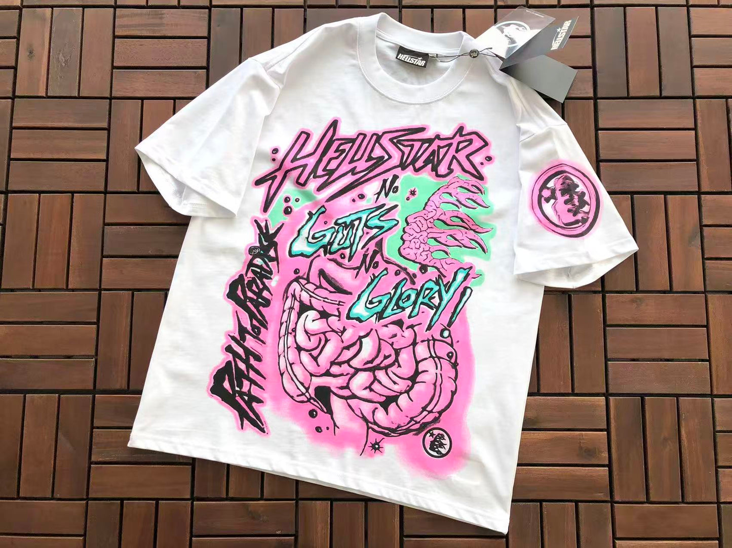 HELLSTAR “NO GUTS NO GLORY” T-SHIRT