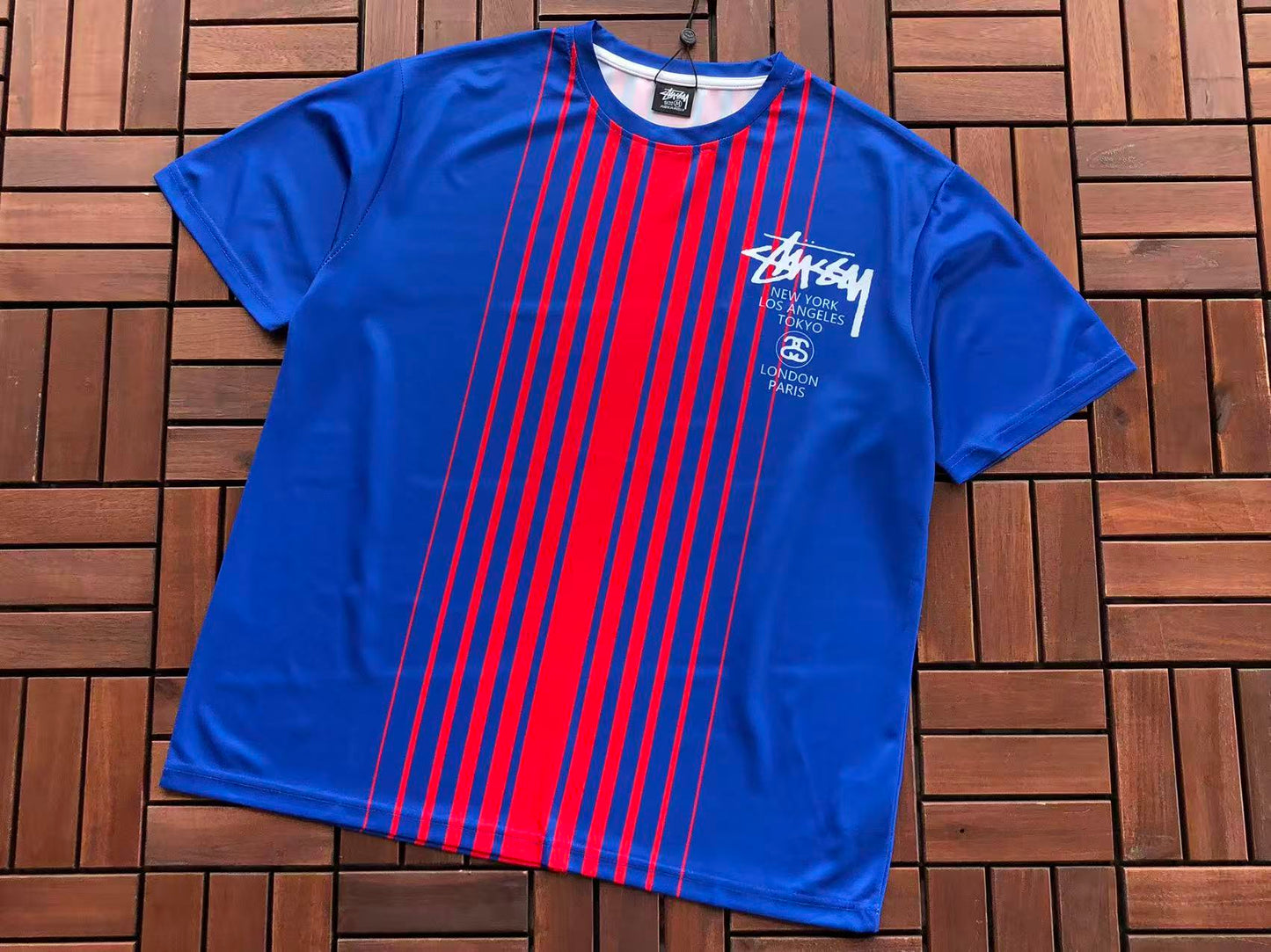 STUSSY LONDON PARIS JERSEY