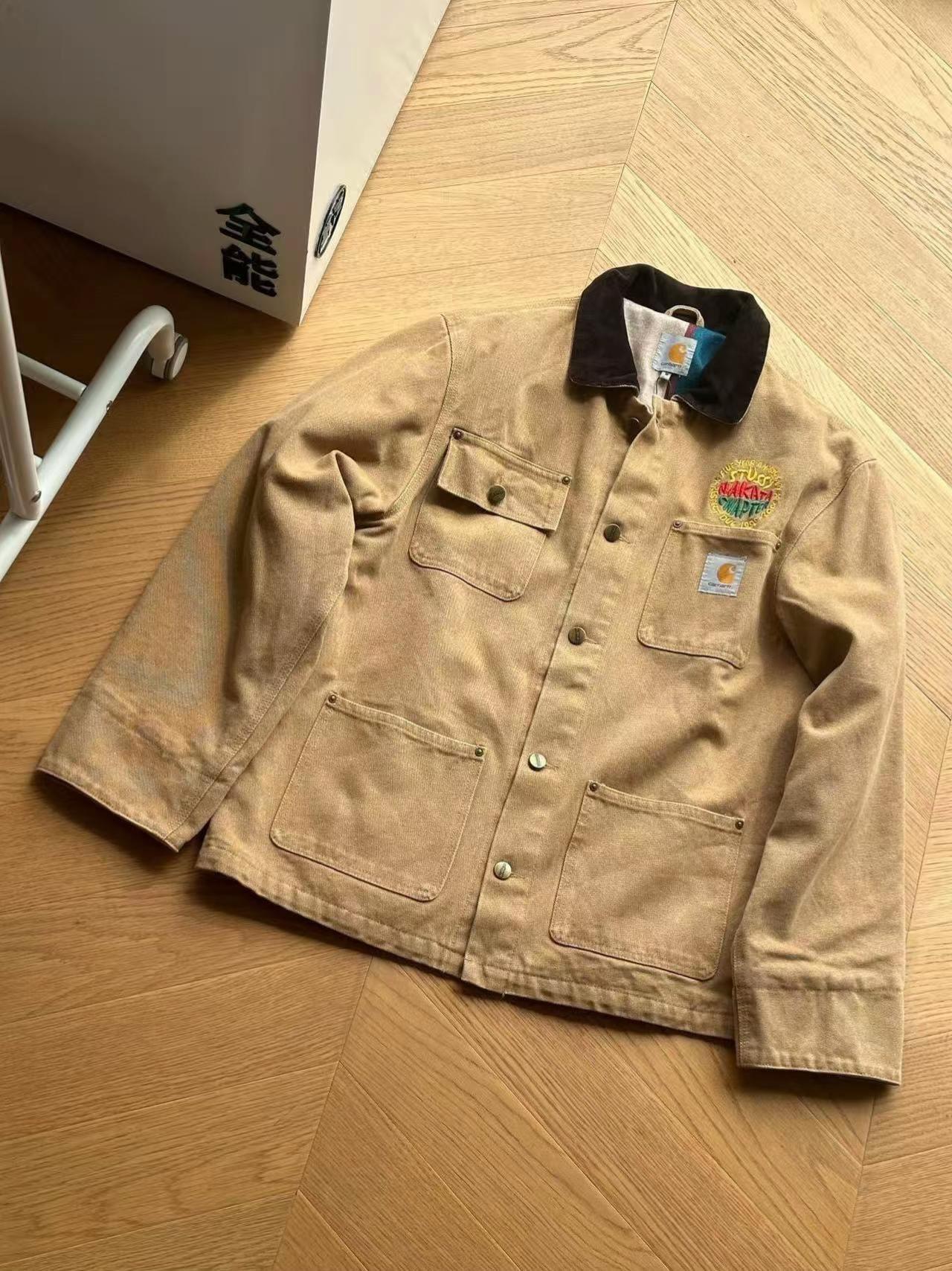 CARHARTT X STUSSY WORKWEAR CARGO JACKET