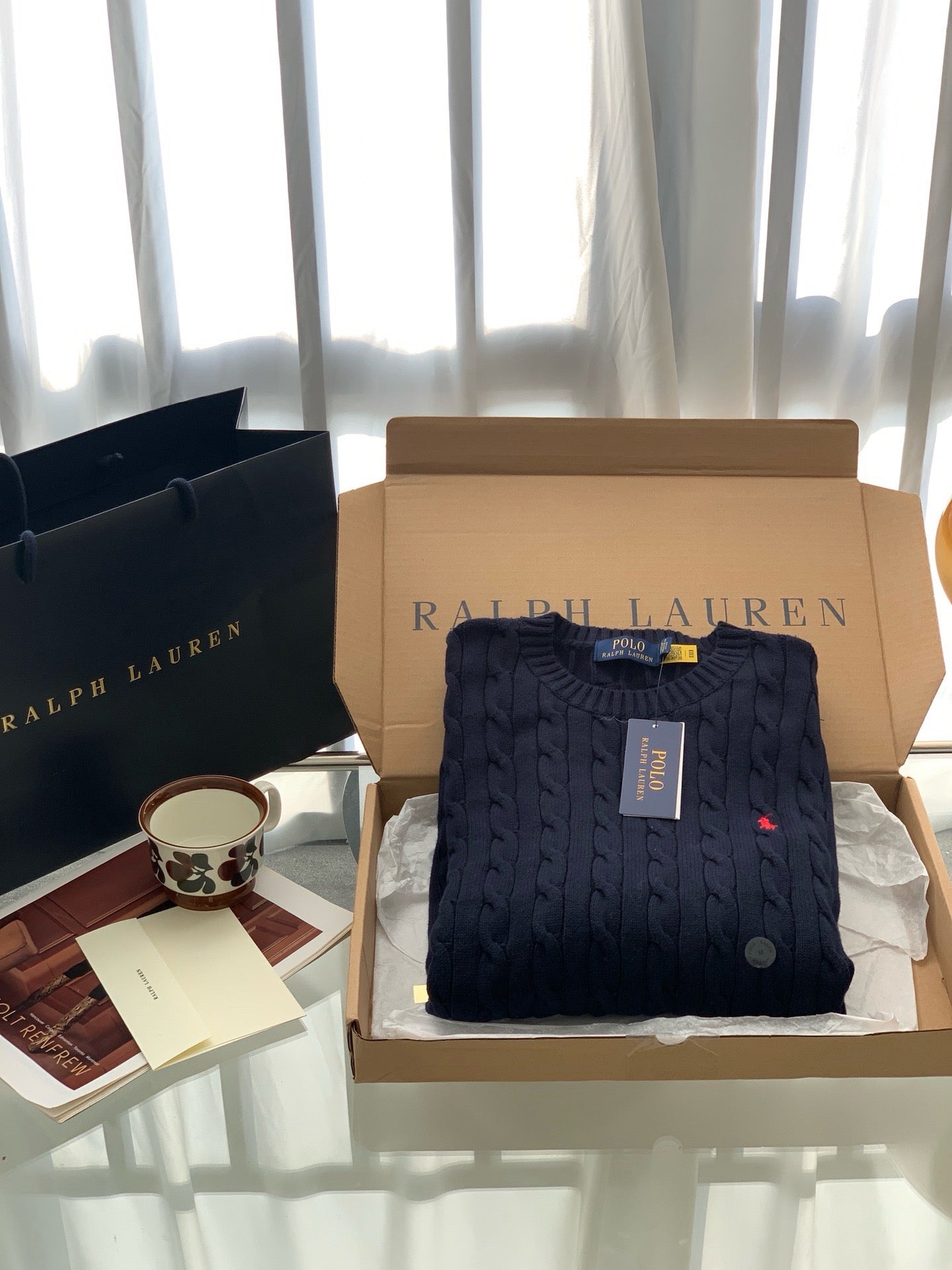 RALPH LAUREN KNITTED SWEATER