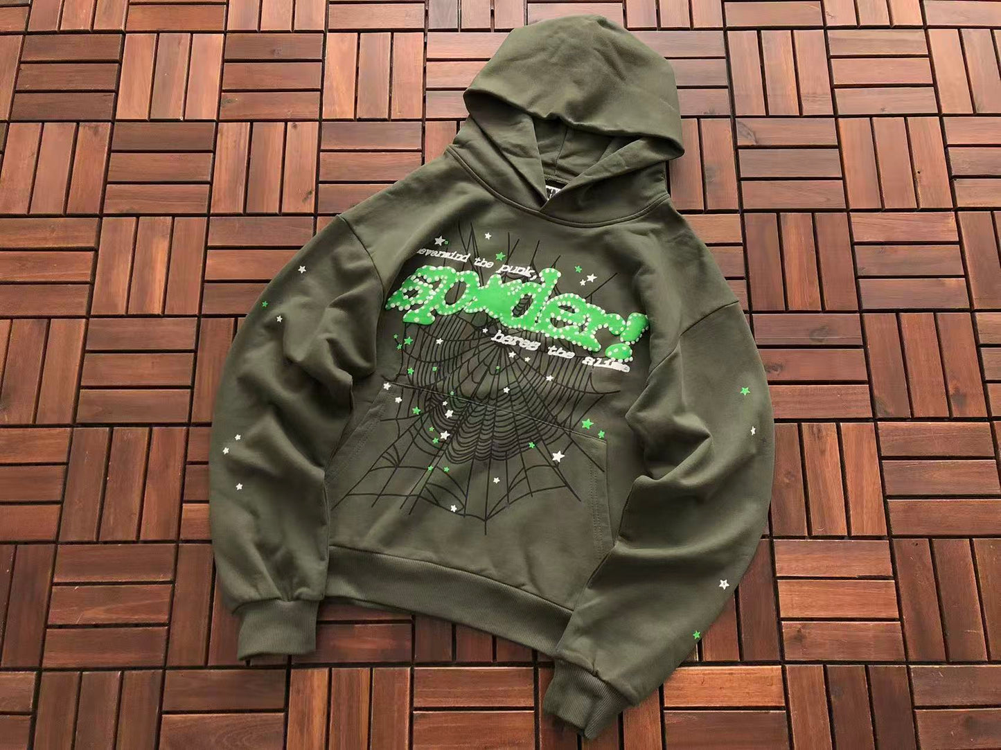 SP5DER WEB HOODIE