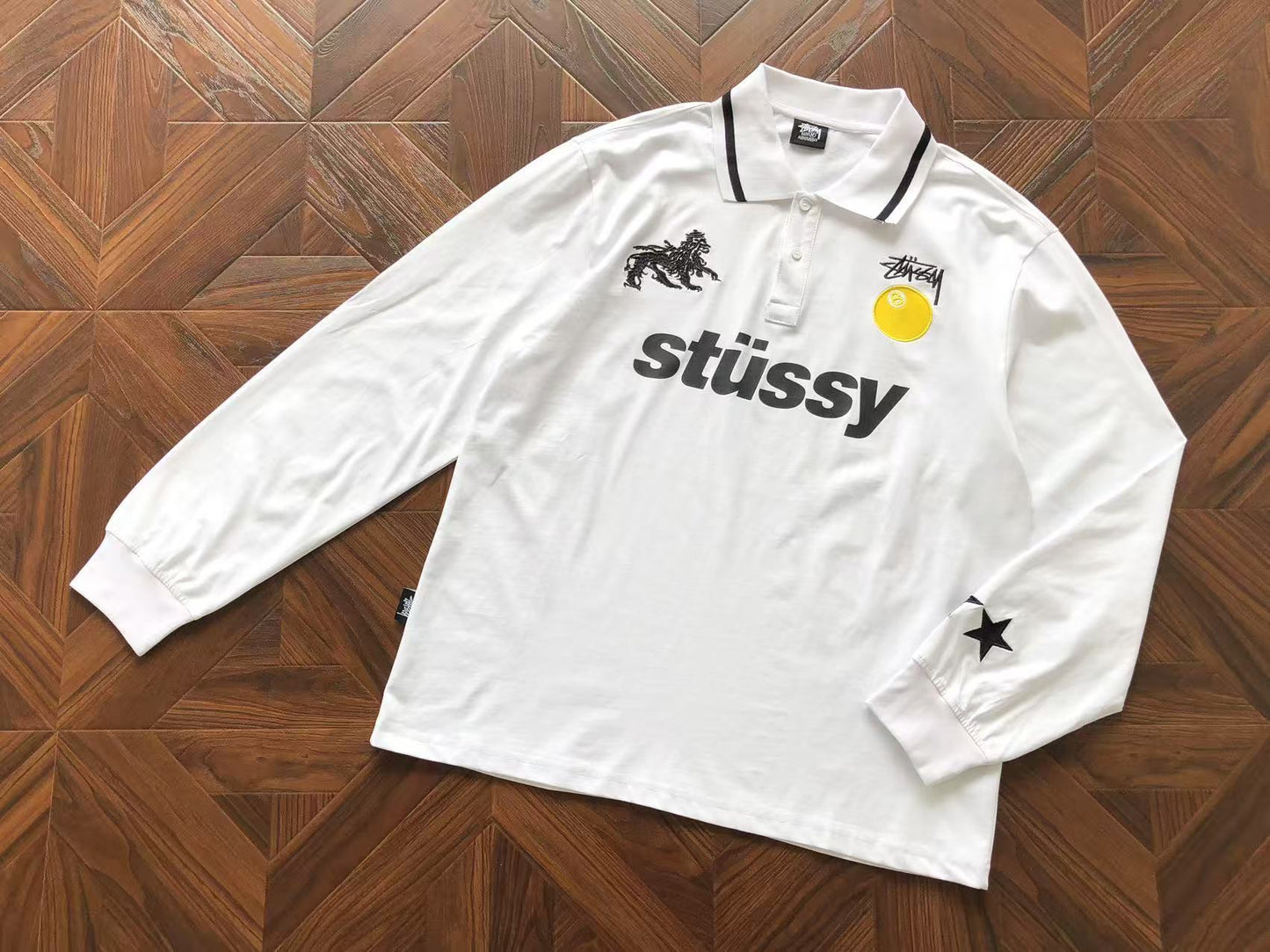 STUSSY WORLD TOUR POLO LONGSLEEVE