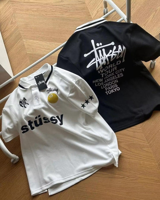 STUSSY WORLD TOUR POLO SHIRT