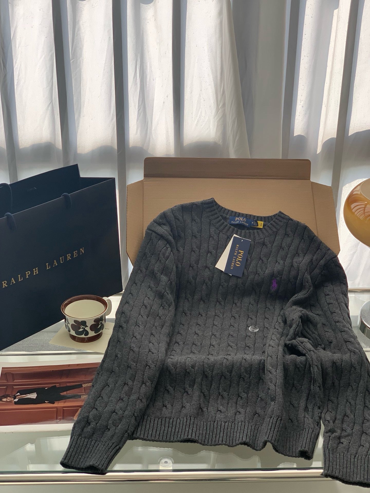 RALPH LAUREN KNITTED SWEATER