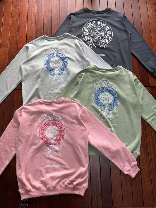 CHROME HEARTS HORSESHOE LOGO SWEATSHIRT