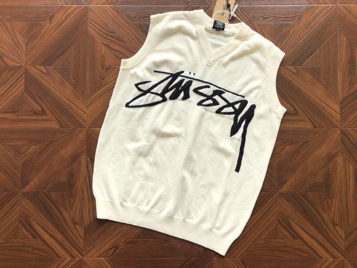 STUSSY SMOOTH STOCK KNIT VEST