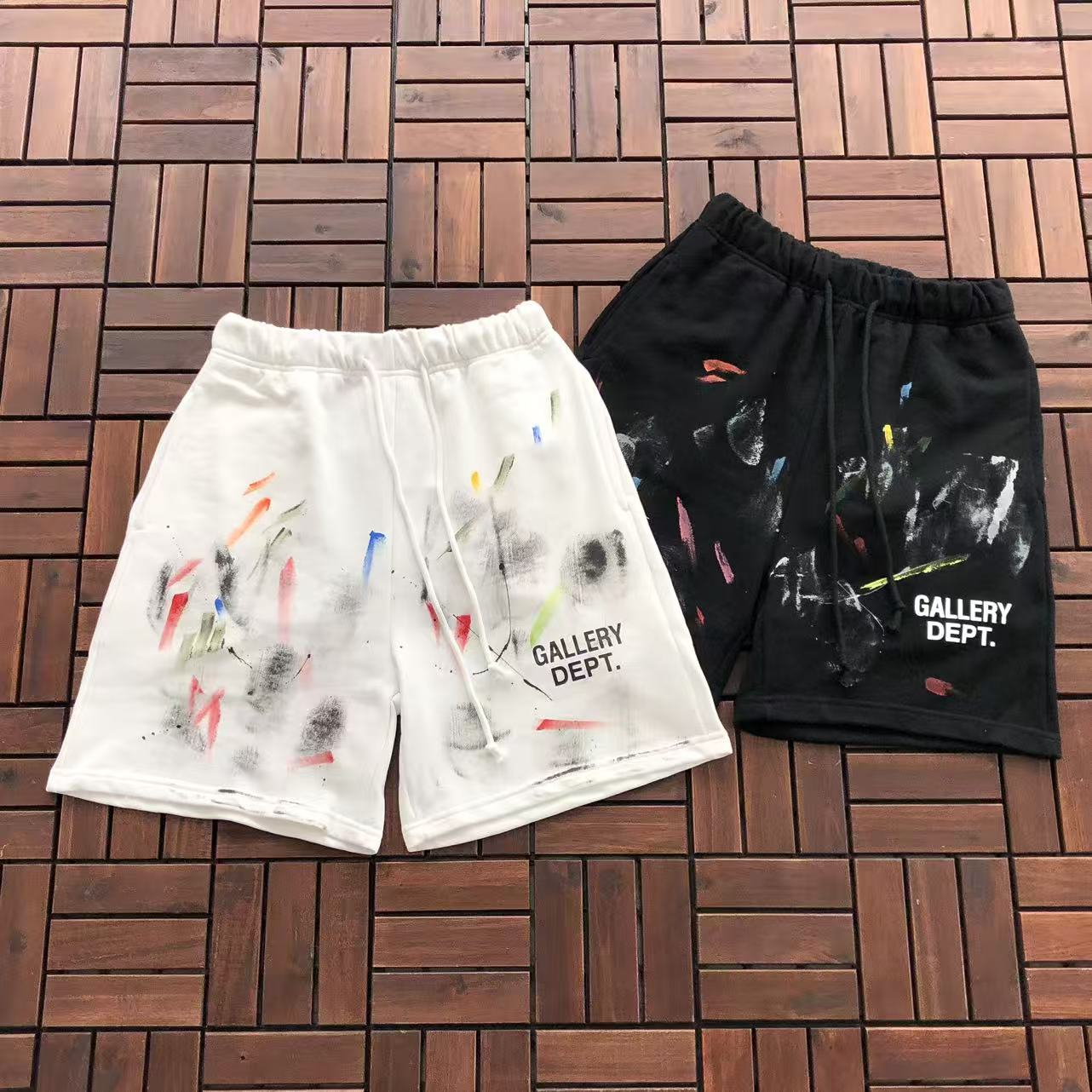 GALLERY DEPT SPLATTERED PAINT SHORTS